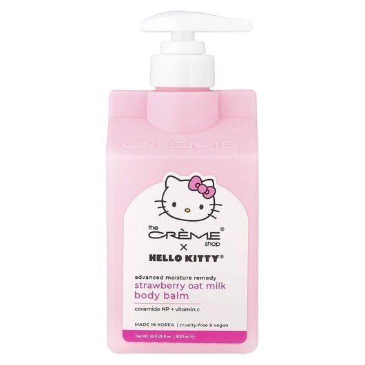 Основное фото товара Hello Kitty Advanced Moisture Remedy Body Balm Strawberry, Крем, 