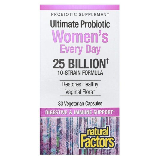 Основное фото товара Ultimate Probiotic Women's Every Day 25 Billion Основное фото товара Ultimate Probiotic Women's Every Day 25, Пробиотики для женщ
