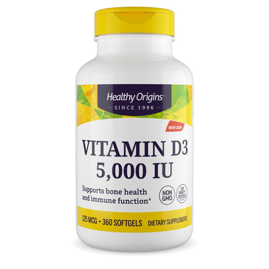 Основне фото товару Vitamin D3 with MCT Oil Основне фото товару Healthy Origins, Vitamin D3 with MCT Oil, Вітамін D3, 3 with MCT