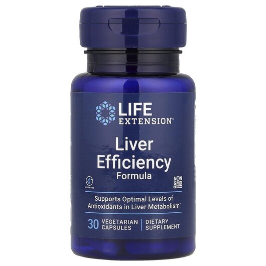 Основне фото товару Liver Efficiency Formula Основне фото товару Life Extension, Liver Efficiency Formula, Підтримка Печінки, 30 к