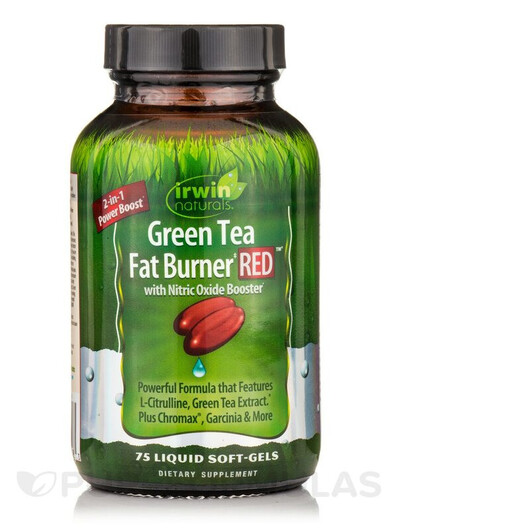 Основное фото товара Green Tea Fat Burner RED Основное фото товара Irwin Naturals, Жиросжигатели, Green Tea Fat Burner RED, 75 капсу