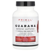 Guarana 1000 mg Гуарана Экстракт PrePrimal 150 капсул Guarana 1000 mg Гуарана Экстракт PrePrimal 150 капсул