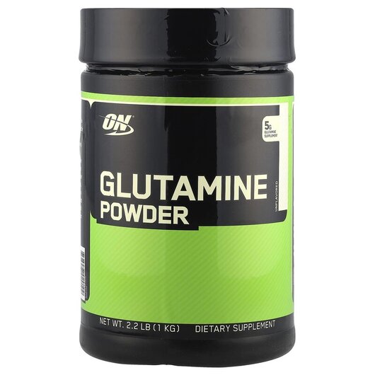 Основное фото товара Glutamine Powder Unflavored Основное фото товара Optimum Nutrition, L-Глутамин, Glutamine Powder Unflavored, 1 кг