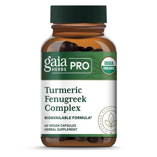 Основное фото товара Organic Turmeric Fenugreek Complex Основное фото товара Organic Turmeric Fenugreek Complex, Экстракт корня куркумы, 60 та