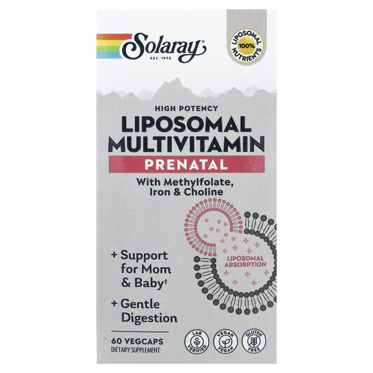 Основне фото товару High Potency Prenatal Liposomal Multivitamin Основне фото товару High Potency Prenatal Liposomal Multivitamin, Вітаміни для вагітн