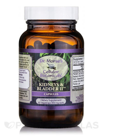 Основне фото товару Kidneys & Bladder II Diuretic Capsules Основне фото товару Kidneys & Bladder II Diuretic Capsules, Підтримка нирок, 90 к