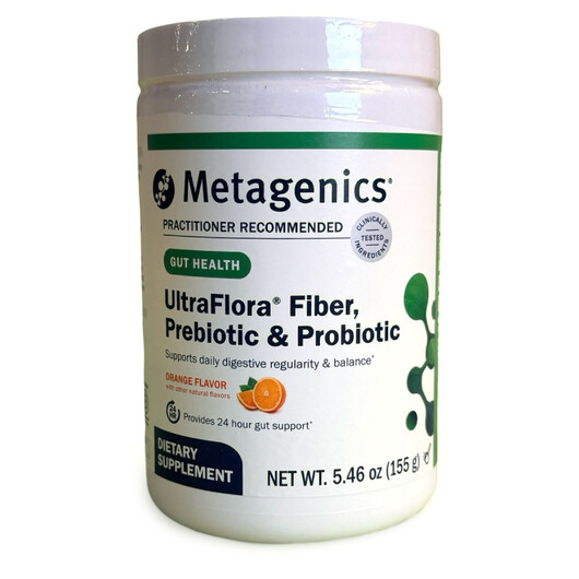 Основне фото товару UltraFlora Fiber - Prebiotic & Probiotic Orange Flavor Основне фото товару UltraFlora Fiber - Prebiotic & Probiotic Orange Flavor, Пребі