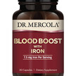 Фото товару Blood Boost with Iron Фото товару Dr. Mercola, Blood Boost with Iron, Кардіо комплекс, 30 капсул