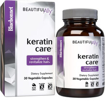 Keratin Care Кератин Bluebonnet Nutrition 30 капсул
