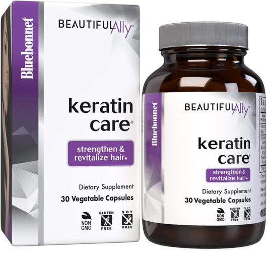 Основное фото товара Bluebonnet Nutrition, Кератин, Keratin Care, 30 капсул