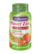 Цинк Power Zinc Gummy Natural Strawberry Tangerine Flavor