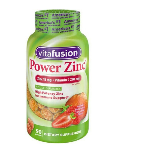 Основне фото товару Power Zinc Gummy Natural Strawberry Tangerine Flavor Основне фото товару Power Zinc Gummy Natural Strawberry Tangerine Flavor, Цинк, 90 та