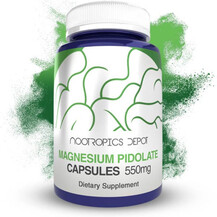 Магній Magnesium Pidolate Capsules Nootropics Depot