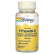 Фото товару Solaray, Vitamin E Dry Form 268 mg, Вітамін E Токофероли, 50 капс