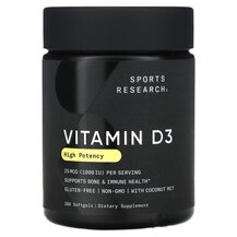 Вітамін D3 Vitamin D3 High Potency 25 mcg 1000 IU Sports Вітамін D3 Vitamin D3 High Potency 25 mcg 1000 IU Sports