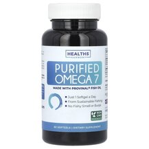 Purified Omega 7 420 mg Омега 7 Healths Harmony 60 капсул Purified Omega 7 420 mg Омега 7 Healths Harmony 60 капсул