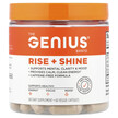 Фото товару Rise + Shine Фото товару The Genius Brand, Rise + Shine, Підтримка мозку, 60 капсул