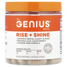 Підтримка мозку Rise + Shine The Genius Brand 60 капсул