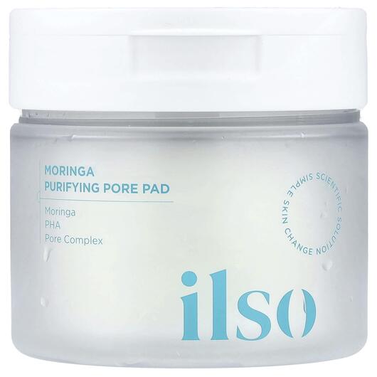 Основное фото товара ilso, Тоник для лица, Moringa Purifying Pore Pad, 60 Pads