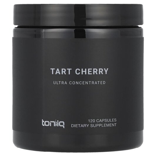 Основне фото товару Toniiq, Tart Cherry, Екстракт вишні, 120 капсул