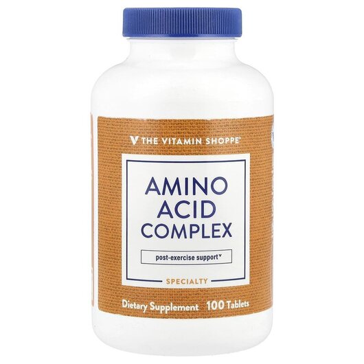 Основное фото товара TheVitaminShoppe, Аминокислоты, Amino Acid Complex, 100 таблеток