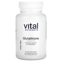 L-Глутатіон Glutathione Vital Nutrients 100 капсул L-Глутатіон Glutathione Vital Nutrients 100 капсул