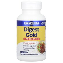 Digest Gold + Probiotics Ферменты с Пробиотиками 90 капсул Digest Gold + Probiotics Ферменты с Пробиотиками 90 капсул