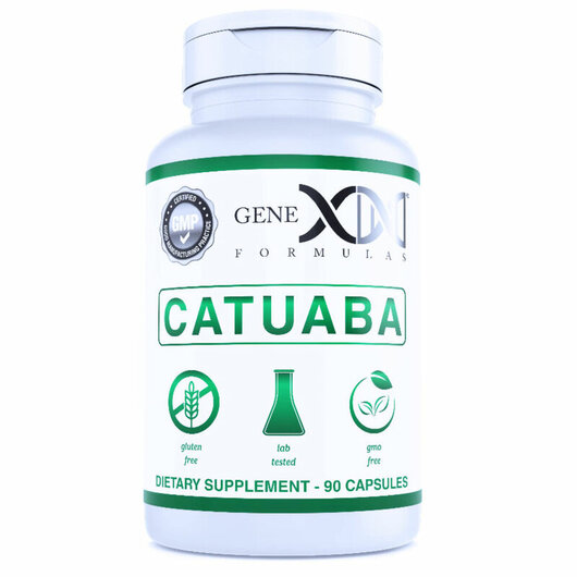 Основное фото товара Genex Formulas, Катуаба, Catuaba Rinden, 90 капсул