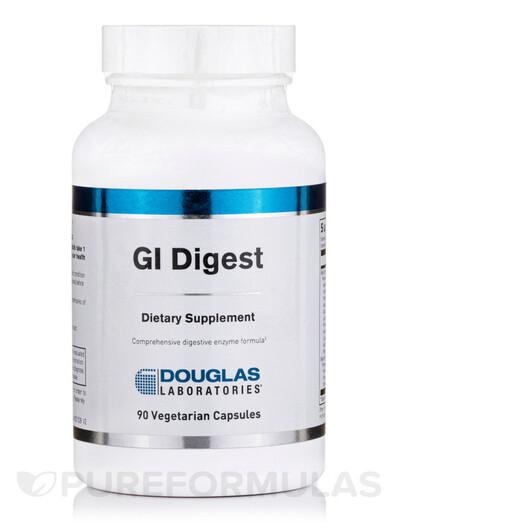 Основное фото товара GI Digest Основное фото товара Douglas Laboratories, Поддержка кишечника, GI Digest, 90 капсул