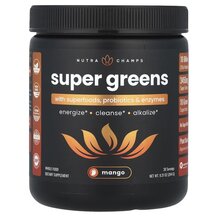 Super Greens With Superfoods Probiotics & Enzymes Mango