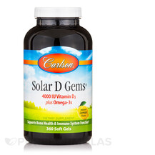 Solar D Gems 4000 IU 100 mcg Vitamin D3 plus Omega-3s Solar D Gems 4000 IU 100 mcg Vitamin D3 plus Omega-3s