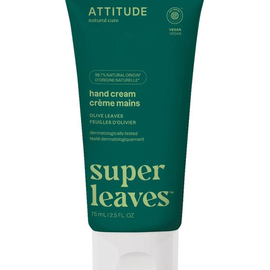 Основное фото товара Super Leaves Hand Cream - Olive Leaves Основное фото товара ATTITUDE, Крем, Super Leaves Hand Cream - Olive Leaves, 75 мл