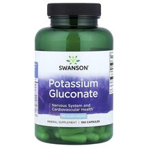 Potassium Gluconate 99 mg Калий Swanson 100 капсул