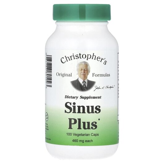 Основное фото товара Поддержка носовых пазух, Sinus Plus, 100 капсул