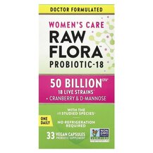 Woman's Care Raw Flora Probiotic-18 Пробиотики для женщин Woman's Care Raw Flora Probiotic-18 Пробиотики для женщин