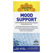 Mood Support Поддержка стресса Country Life 60 капсул