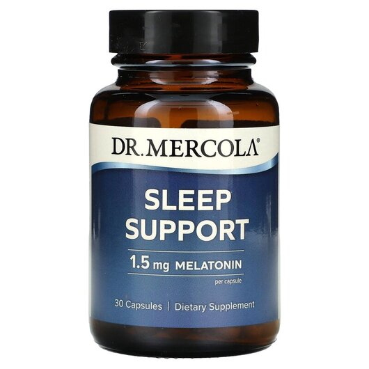 Основное фото товара Dr. Mercola, Поддержка сна, Sleep Support 1.5 mg, 30 капсул