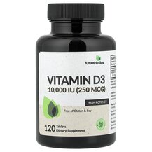 Vitamin D3 250 mcg 10000 IU Витамин D Future Biotics Vitamin D3 250 mcg 10000 IU Витамин D Future Biotics