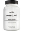 Фото товара Amen Omega-3 Фото товара CodeAge, Омега 3, Amen Omega-3, 90 капсул