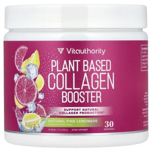 Основное фото товара Plant Based Collagen Booster Natural Pink Lemonade Основное фото товара Коллаген, Plant Based Collagen Booster Natural Pink Lemonade, 162