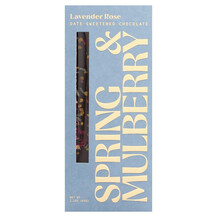 Date-Sweetened Chocolate Lavender Rose Шоколад Spring and