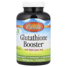 L-Глутатіон Glutathione Booster Carlson 180 капсул L-Глутатіон Glutathione Booster Carlson 180 капсул