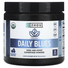 Organic Daily Blues Blueberry Голубика Zhou Nutrition