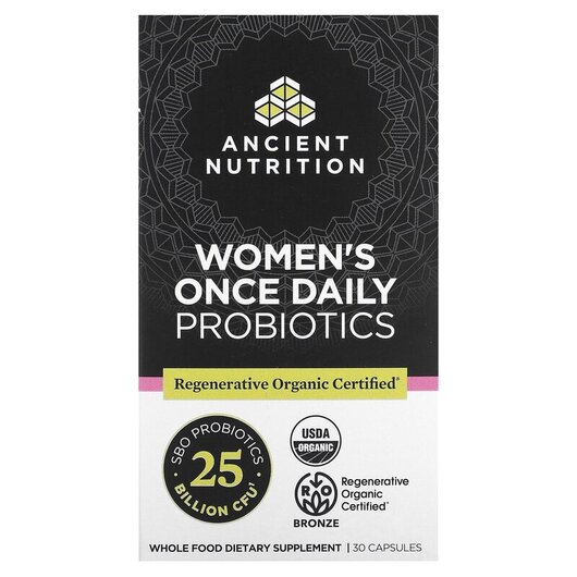 Основное фото товара Women's Once Daily Probiotics 25 Billion, Пробиотики для жен