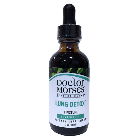Основне фото товару Lung Detox Tincture Основне фото товару Doctor Morse's, Lung Detox Tincture, Підтримка органів дихан