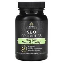Пробіотики SBO Probiotics Mental Clarity 25 Billion CFU Пробіотики SBO Probiotics Mental Clarity 25 Billion CFU