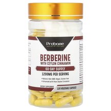 Berberine With Ceylon Cinnamon Берберин Probase Nutrition Berberine With Ceylon Cinnamon Берберин Probase Nutrition