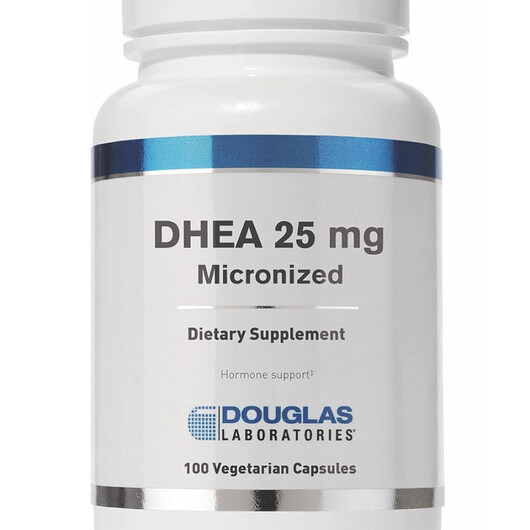 Основне фото товару DHEA Основне фото товару Douglas Laboratories, DHEA, Підтримка гормонів, 100 капсул