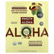 Organic Protein Bars Banana Bread Chocolate Chip батончики