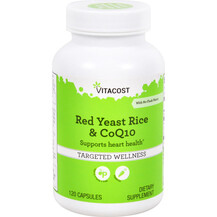 Коензим CoQ10 Red Yeast Rice & CoQ10 with No-Flush Niacin